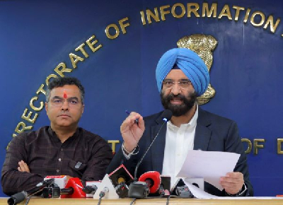 कानपुर से विमान पहुंचने के बाद दिल्ली में आज कृत्रिम बारिश का पहला परीक्षण होगा : सिरसा