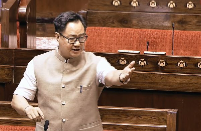 सीमावर्ती क्षेत्रों की पहले उपेक्षा हुई, अब वे मोदी सरकार की सर्वोच्च प्राथमिकता हैं: रीजीजू