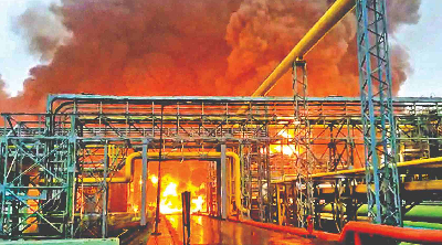 भुवनेश्वर के समीप निजी टीवी चैनल के स्टूडियो में लगी आग